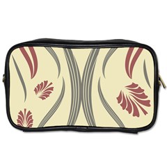 Folk flowers print Floral pattern Ethnic art Toiletries Bag (Two Sides)