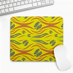 Folk Flowers Print Floral Pattern Ethnic Art Large Mousepads by Eskimos