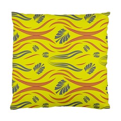 Folk Flowers Print Floral Pattern Ethnic Art Standard Cushion Case (two Sides) by Eskimos