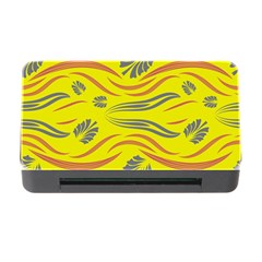 Folk Flowers Print Floral Pattern Ethnic Art Memory Card Reader With Cf by Eskimos