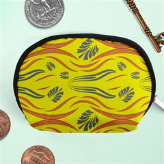 Folk Flowers Print Floral Pattern Ethnic Art Accessory Pouch (medium) by Eskimos