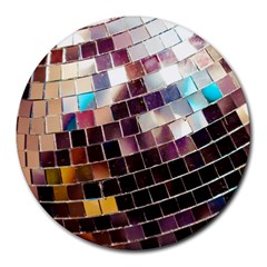 Funky Disco Ball Round Mousepads