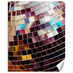 Funky Disco Ball Canvas 11  X 14  by essentialimage365