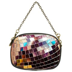 Funky Disco Ball Chain Purse (one Side) by essentialimage365