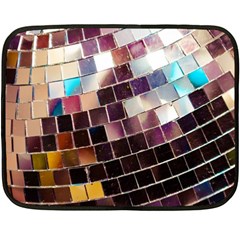 Funky Disco Ball Fleece Blanket (mini) by essentialimage365