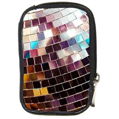 Funky Disco Ball Compact Camera Leather Case by essentialimage365