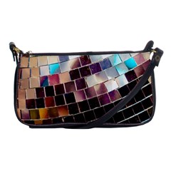 Funky Disco Ball Shoulder Clutch Bag by essentialimage365