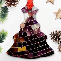 Funky Disco Ball Christmas Tree Ornament (two Sides)