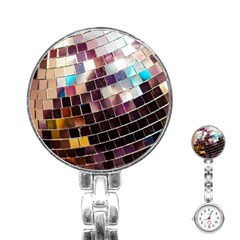 Funky Disco Ball Stainless Steel Nurses Watch by essentialimage365