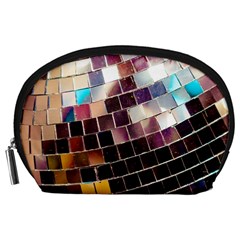 Funky Disco Ball Accessory Pouch (large) by essentialimage365