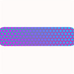 Hex Circle Points Vaporwave One Large Bar Mats by WetdryvacsLair