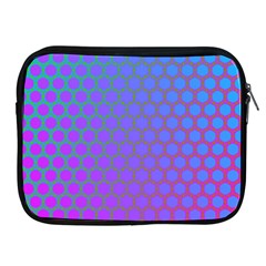 Hex Circle Points Vaporwave One Apple Ipad 2/3/4 Zipper Cases by WetdryvacsLair