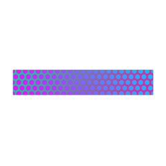 Hex Circle Points Vaporwave One Flano Scarf (mini) by WetdryvacsLair