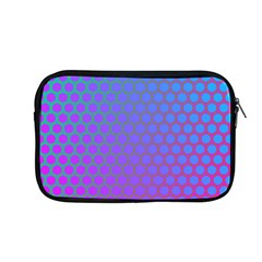 Hex Circle Points Vaporwave One Apple Macbook Pro 13  Zipper Case by WetdryvacsLair