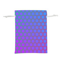 Hex Circle Points Vaporwave One Lightweight Drawstring Pouch (l) by WetdryvacsLair