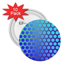 Hex Circle Points Vaporwave Three 2 25  Buttons (10 Pack)  by WetdryvacsLair