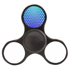 Hex Circle Points Vaporwave Three Finger Spinner by WetdryvacsLair