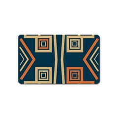 Abstract Pattern Geometric Backgrounds   Magnet (name Card) by Eskimos