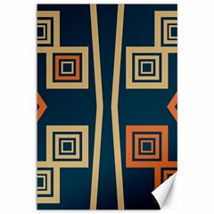 Abstract Pattern Geometric Backgrounds   Canvas 12  X 18  by Eskimos