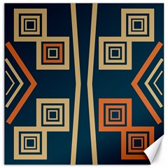 Abstract Pattern Geometric Backgrounds   Canvas 16  X 16  by Eskimos