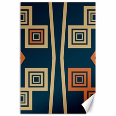 Abstract Pattern Geometric Backgrounds   Canvas 24  X 36  by Eskimos