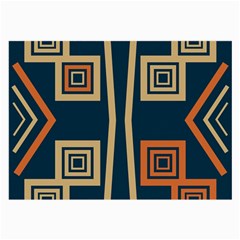 Abstract Pattern Geometric Backgrounds   Large Glasses Cloth (2 Sides) by Eskimos