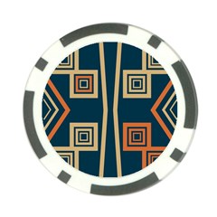 Abstract Pattern Geometric Backgrounds   Poker Chip Card Guard (10 Pack) by Eskimos