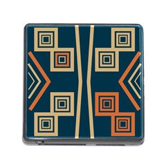 Abstract Pattern Geometric Backgrounds   Memory Card Reader (square 5 Slot) by Eskimos