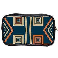 Abstract Pattern Geometric Backgrounds   Toiletries Bag (one Side) by Eskimos