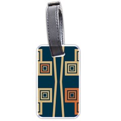 Abstract Pattern Geometric Backgrounds   Luggage Tag (one Side) by Eskimos