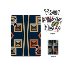 Abstract Pattern Geometric Backgrounds   Playing Cards 54 Designs (mini) by Eskimos