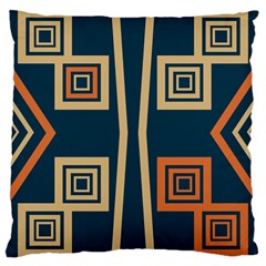 Abstract Pattern Geometric Backgrounds   Large Cushion Case (two Sides) by Eskimos