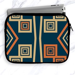 Abstract Pattern Geometric Backgrounds   Apple Ipad 2/3/4 Zipper Cases by Eskimos