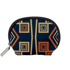 Abstract Pattern Geometric Backgrounds   Accessory Pouch (small) by Eskimos