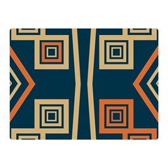 Abstract Pattern Geometric Backgrounds   Double Sided Flano Blanket (mini)  by Eskimos