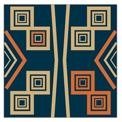 Abstract Pattern Geometric Backgrounds   Large Satin Scarf (square) by Eskimos