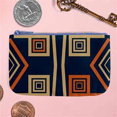 Abstract Pattern Geometric Backgrounds   Large Coin Purse by Eskimos