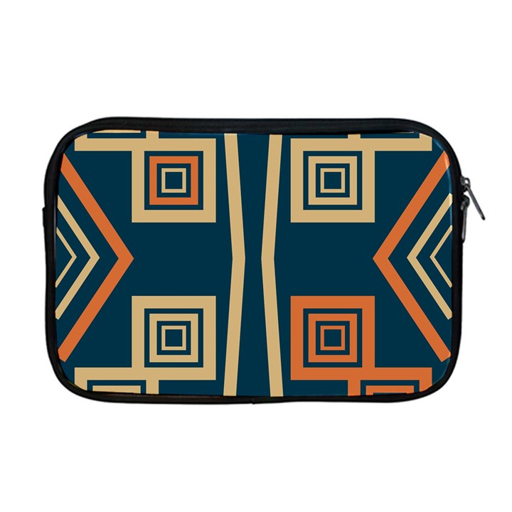 Abstract pattern geometric backgrounds   Apple MacBook Pro 17  Zipper Case