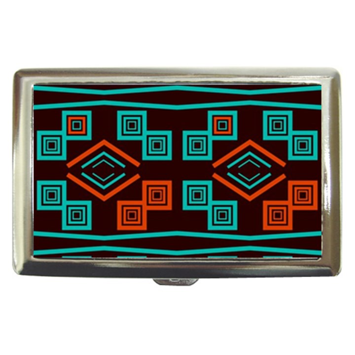 Abstract pattern geometric backgrounds   Cigarette Money Case