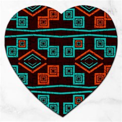 Abstract Pattern Geometric Backgrounds   Jigsaw Puzzle (heart) by Eskimos