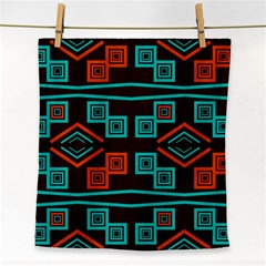 Abstract Pattern Geometric Backgrounds   Face Towel by Eskimos