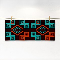 Abstract Pattern Geometric Backgrounds   Hand Towel by Eskimos