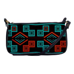 Abstract Pattern Geometric Backgrounds   Shoulder Clutch Bag by Eskimos