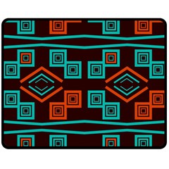 Abstract Pattern Geometric Backgrounds   Fleece Blanket (medium)  by Eskimos