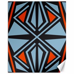 Abstract Geometric Design    Canvas 11  X 14  by Eskimos