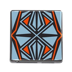 Abstract Geometric Design    Memory Card Reader (square 5 Slot) by Eskimos