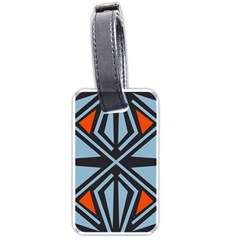 Abstract Geometric Design    Luggage Tag (one Side) by Eskimos