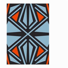 Abstract Geometric Design    Small Garden Flag (two Sides) by Eskimos