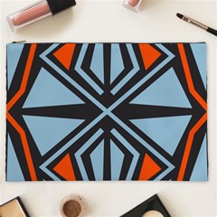 Abstract Geometric Design    Cosmetic Bag (xxl) by Eskimos