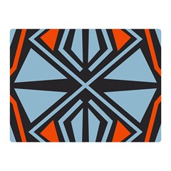 Abstract Geometric Design    Double Sided Flano Blanket (mini)  by Eskimos